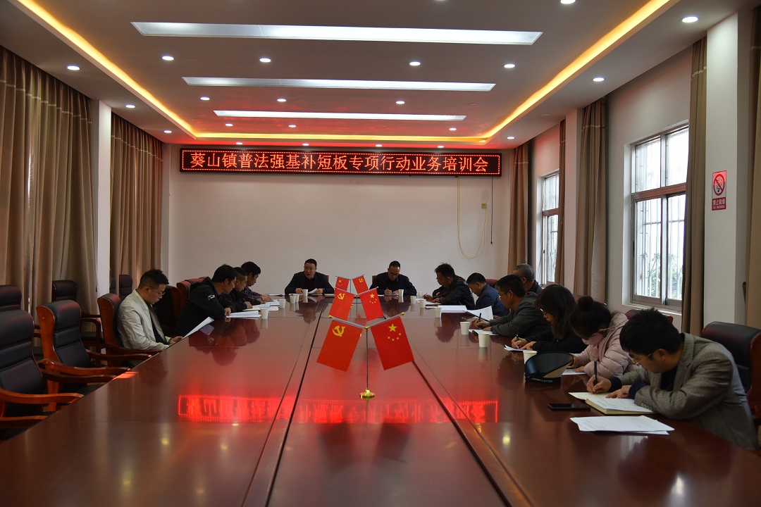 （1）3月1日，葵山镇组织村干部召开普法强基业务培训会.JPG