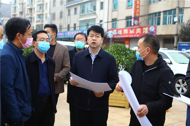 李志伟检查指导城市建设工作